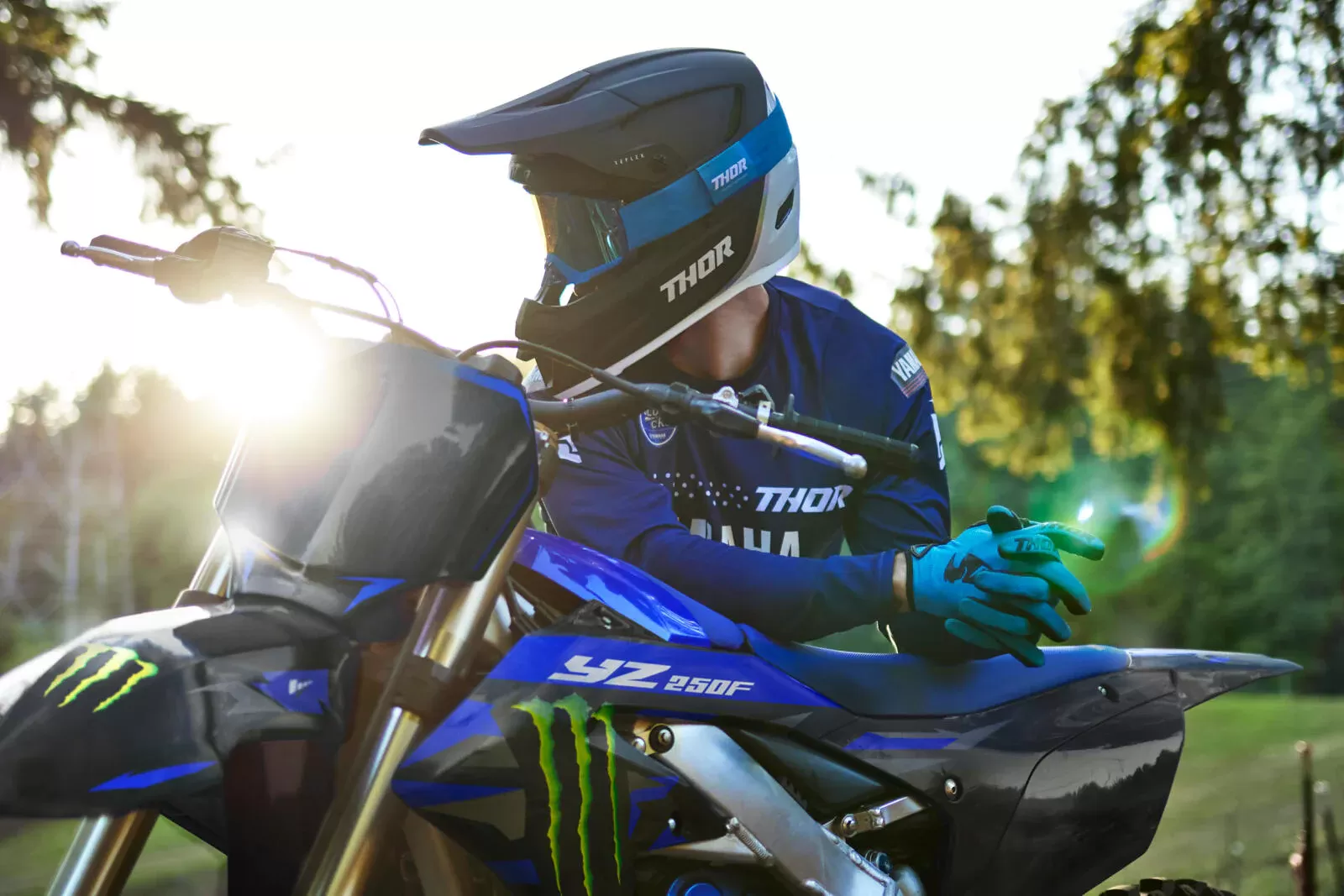 Yamaha 2025 Competition YZ250F Action 4